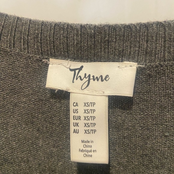 Thyme Maternity & Nursing-Friendly Sweater Dress – Size XS - Picture 3 of 3